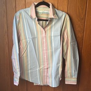Mark, fore & strike vintage long sleeve Newport stripe shirt new